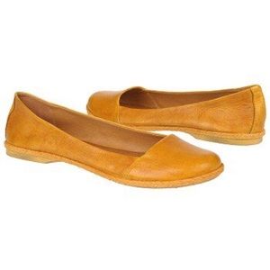*LAST CHANCE* Naya Yellow Leather Flats